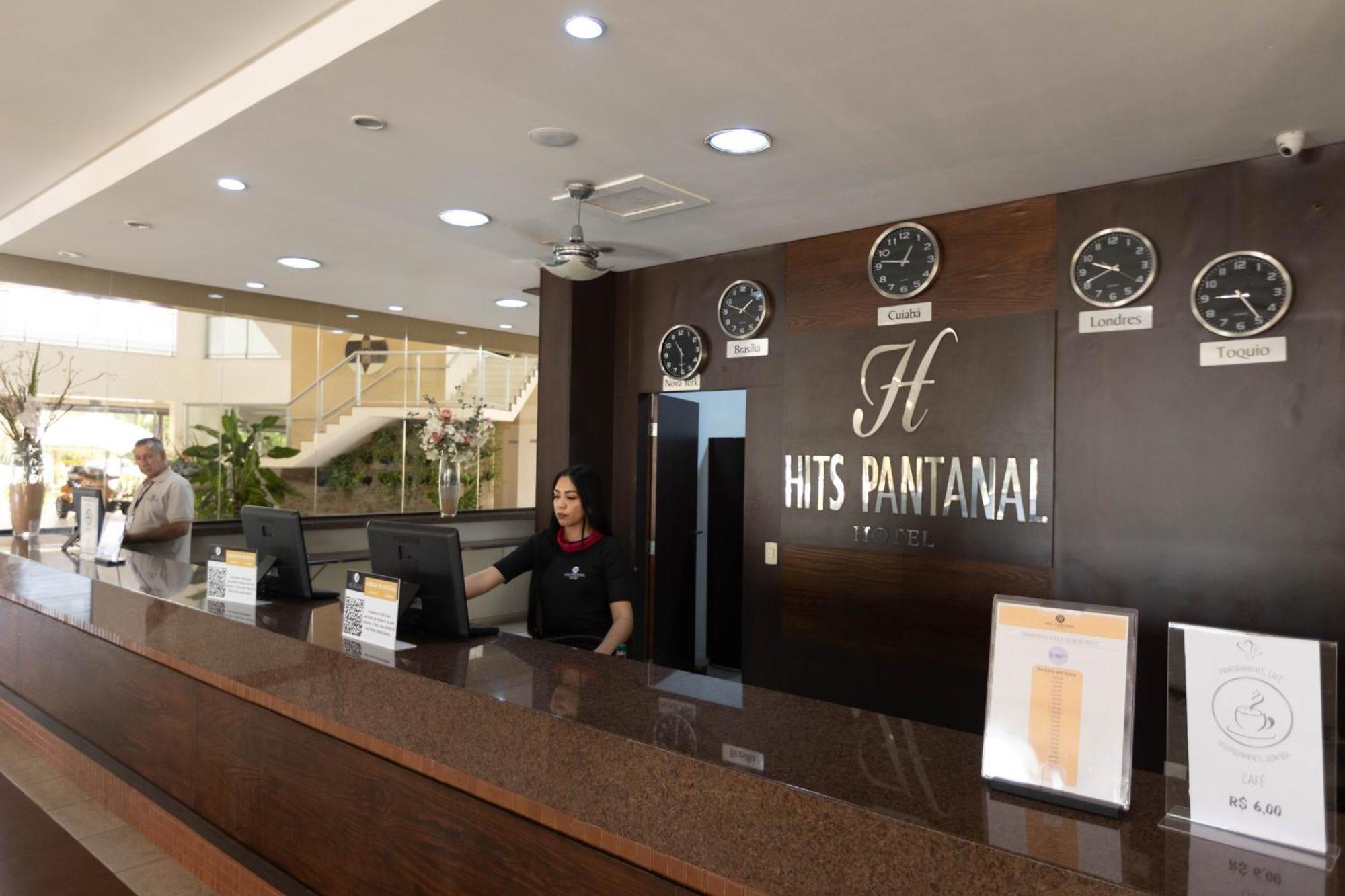 Hits Pantanal Hotel Aeroporto Várzea Grande Eksteriør bilde